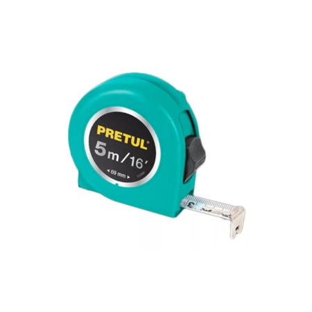CINTA METRICA 19MM POR 5MTS PRETUL