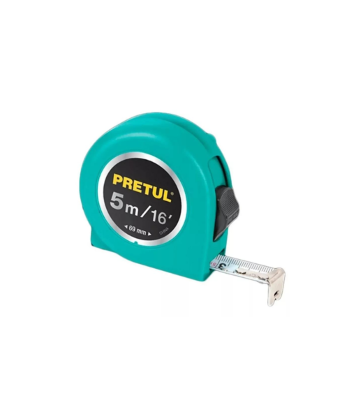 CINTA METRICA 19MM POR 5MTS PRETUL