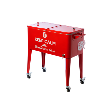 CONSERVADORA COLOR ROJA 80LTS LUSQTOFF