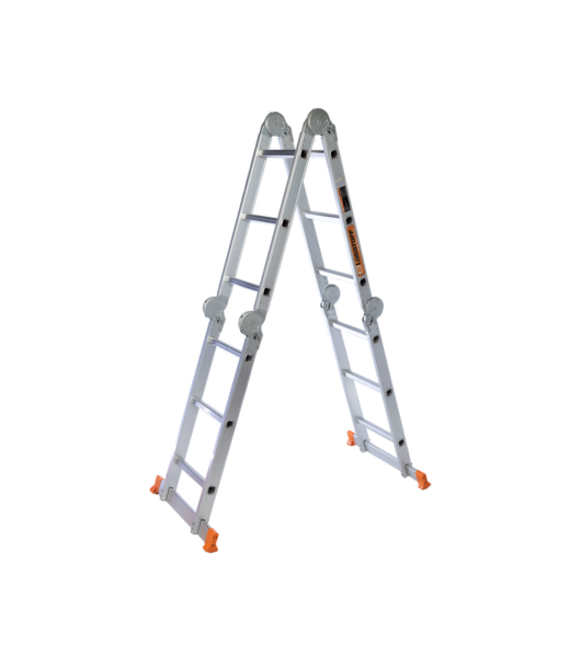 ESCALERA PLEGABLE ALUMINIO 12 ESCALONES LUSQTOFF