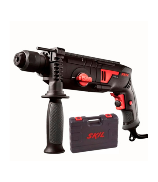 ROTOMARTILLO 600W CON MALETIN, CINCEL Y MECHAS SKIL