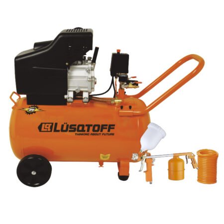 COMPRESOR DE AIRE 2.5HP X 50LTS + KIT LUSQTOFF